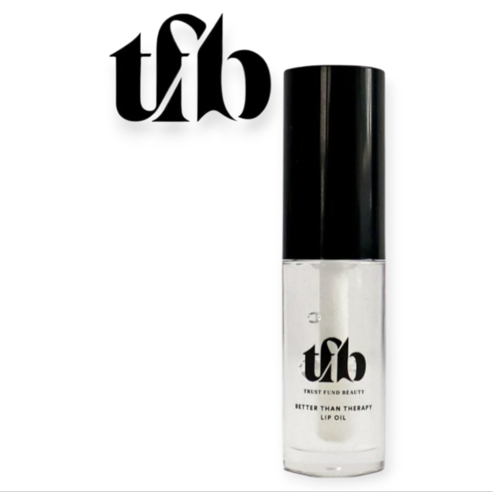 Trust Fund Beauty Clear Therapy Lip Oil 3ml Hydrating Gloss Vitamin E NWT